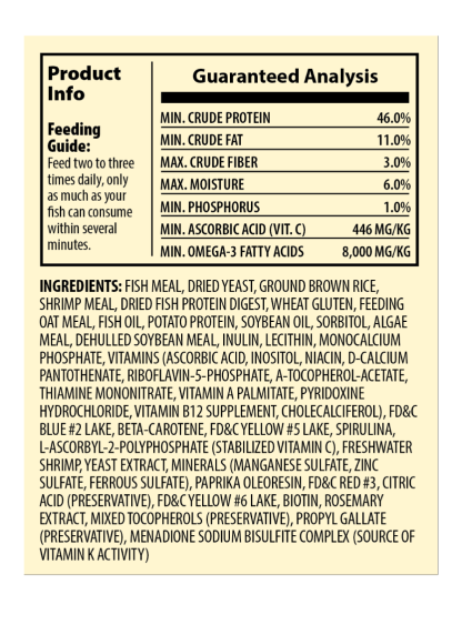Alimento Tetra TretaMin XL Tropical Flakes 160g/5.65 oz - Image 2